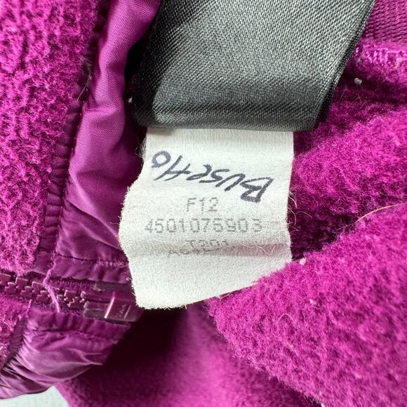 THE NORTH FACE Jacket Womens S 550 Goose Down Denali Fleece Full Zip Winter Pink - Picture 12 of 15